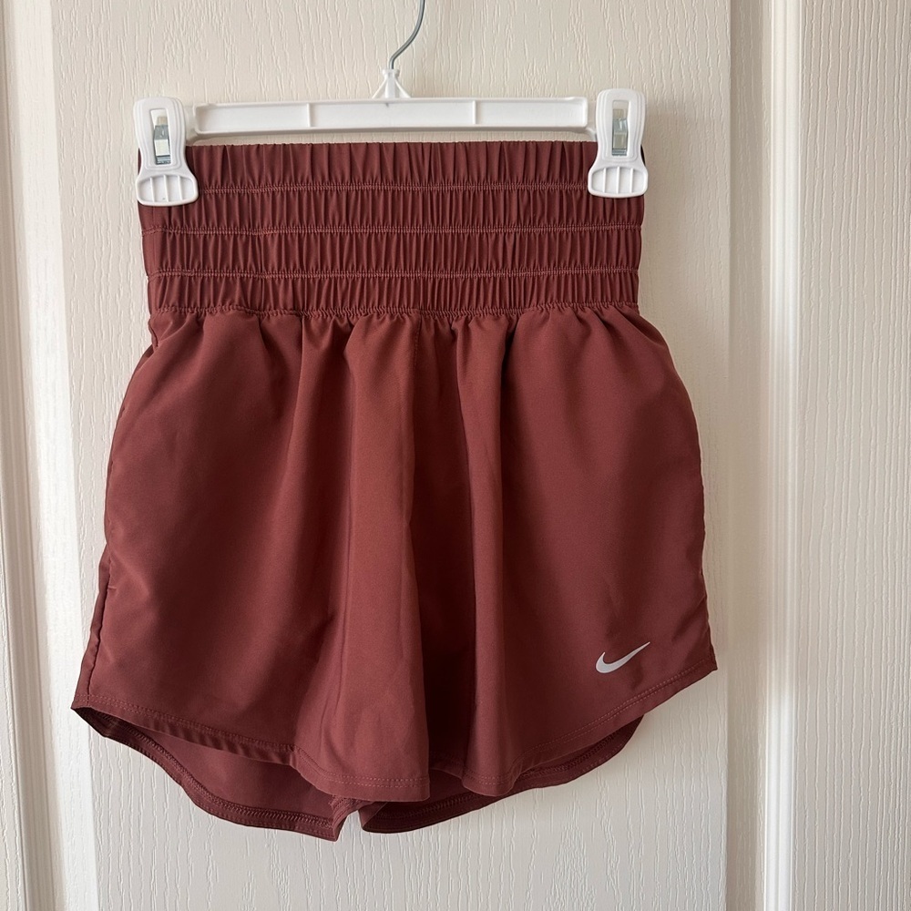 Nike Women's Maroon Athletic Shorts